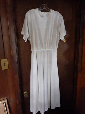 white spring dress